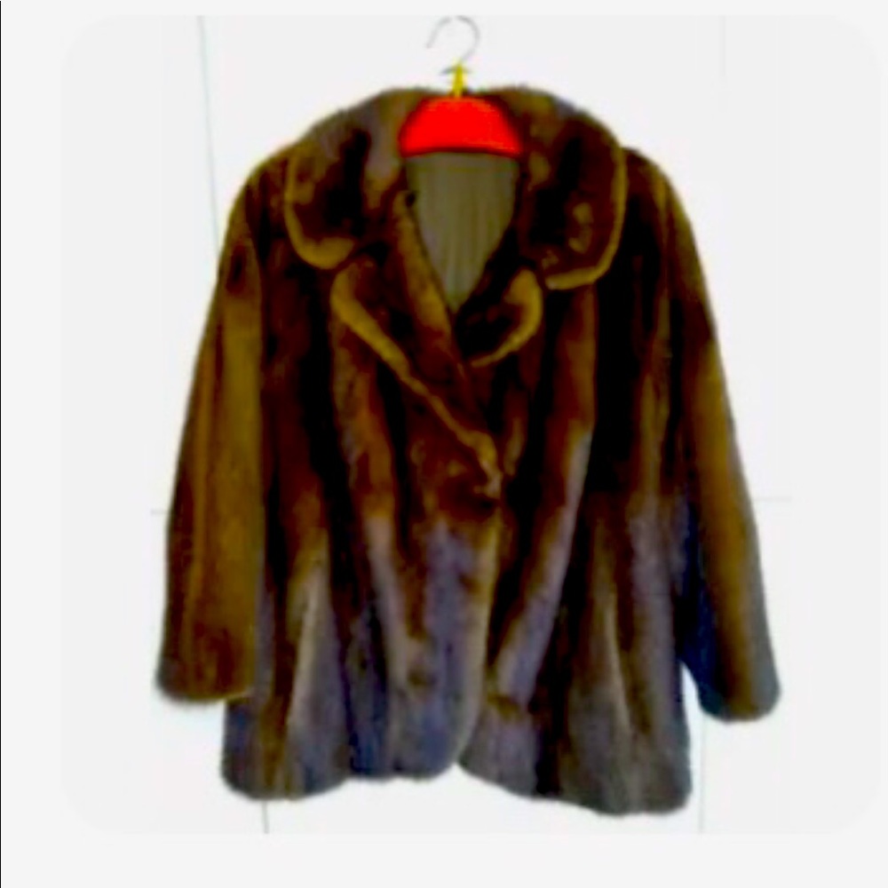 Ranch Mink  Brown Coat/Jacket.